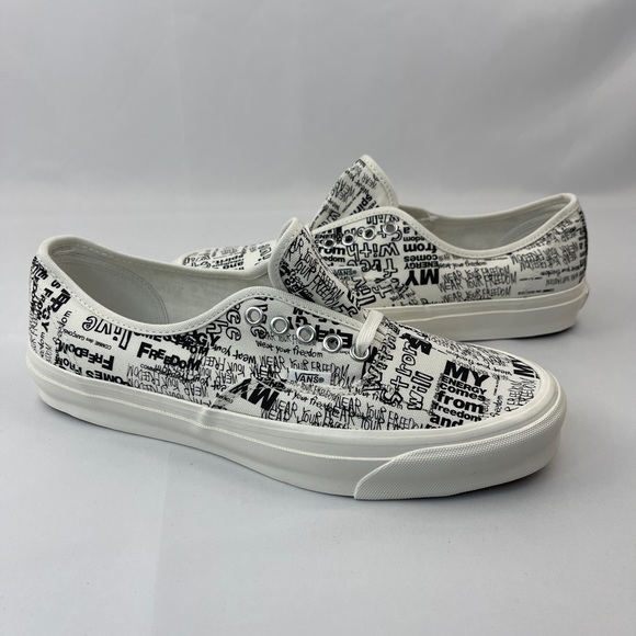 Vans OG Authentic Comme Des Garcons "Graffiti" - Picture 3 of 10